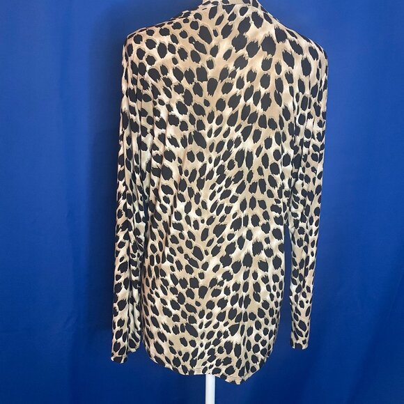 I.N.C. International Concepts Women's Print Zip-Pocket Top - Picture 3 of 6